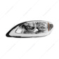 Chrome LED Headlight With LED Light Bar & Turn Signal For 2006-2017 International Prostar-Driver