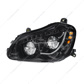 High Power 45 LED Blackout Headlight With Sequential Turn Signal For 2013-2021 Kenworth T680-Driver