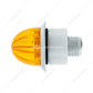 2 LED Dual Function 3/4" Mini Watermelon Light (Clearance/Marker) - Amber LED/Amber Lens