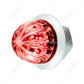 2 LED Dual Function 3/4" Mini Watermelon Light (Clearance/Marker) - Red LED/Clear Lens