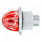 2 LED Dual Function 3/4" Mini Watermelon Light (Clearance/Marker) - Red LED/Clear Lens