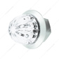 2 LED Dual Function 3/4" Mini Watermelon Light (Clearance/Marker) - White LED/Clear Lens