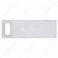 Chrome Plastic Dash Switch Panel Cover For International - 1 Opening