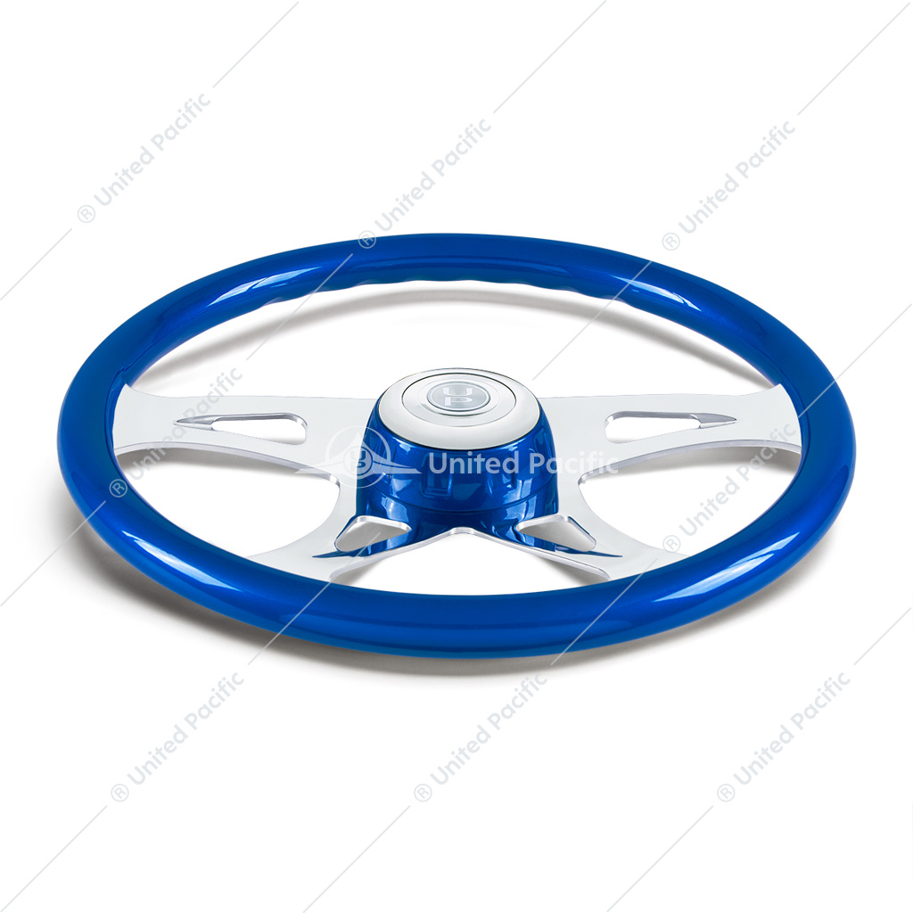 18" Boss Steering Wheel With Color Matching Horn Bezel