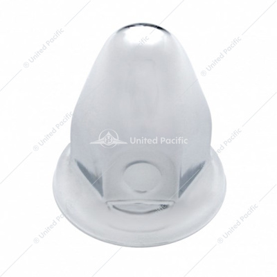 Chrome Steel Bullet Nut Covers With Flange