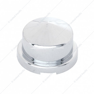 3/4" X 7/8" Chrome Plastic Pointed Nut Cover - Push-On