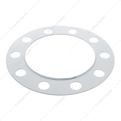 Chrome Beauty Ring For 33mm Lug Nut - Steel/Aluminum Wheel