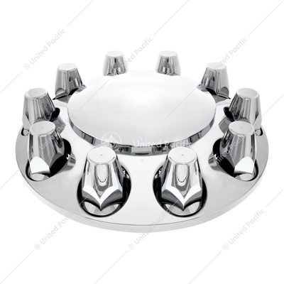 Dome Front Axle Cover With 33mm Standard Thread-On Nut Covers