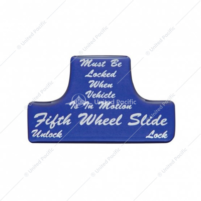 "Fifth Wheel" Switch Guard Sticker Only - Blue (Bulk)