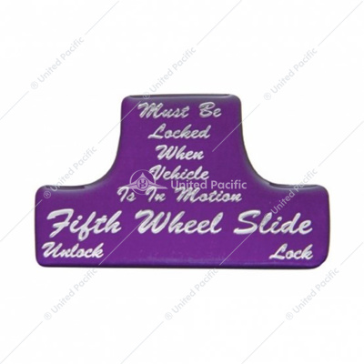 "Fifth Wheel" Switch Guard Sticker Only - Purple