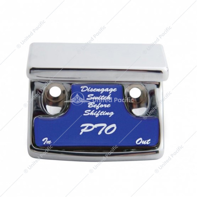 "PTO" Switch Guard With Color Sticker