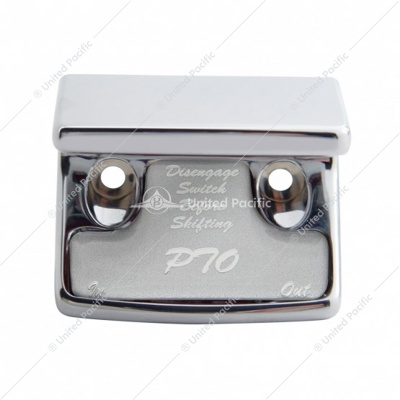 "PTO" Switch Guard With Silver Sticker