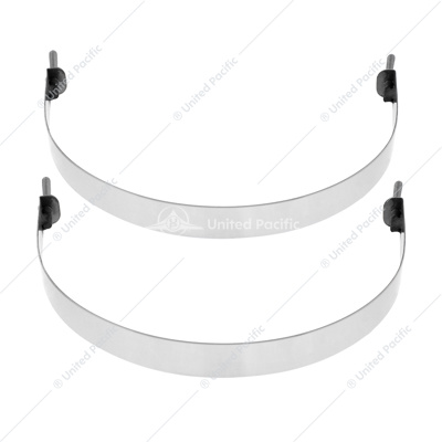 304 Stainless Steel Air Tank Straps For 8-1/4" Round Air Tank (Card of 2)