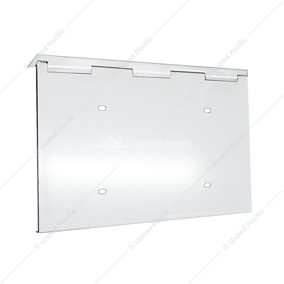 Stainless 1 License Plate Holder With Hinge