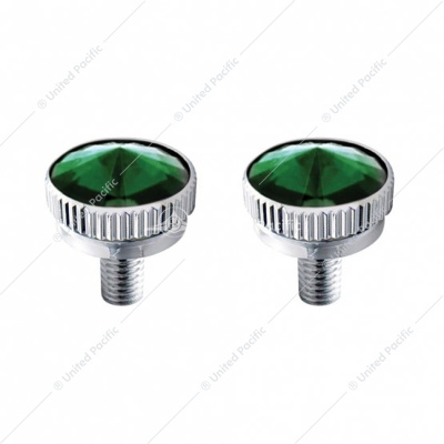 5mm CB Mounting Bolt With Green Crystal (2-Pack)
