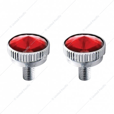 6mm CB Mounting Bolt With Red Crystal (2-Pack)