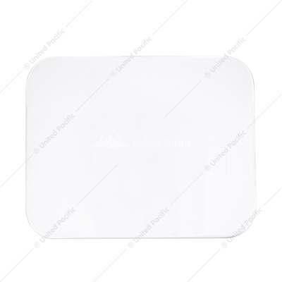Stainless Steel 4"x 5" Permit Sticker Plate With Adhesive