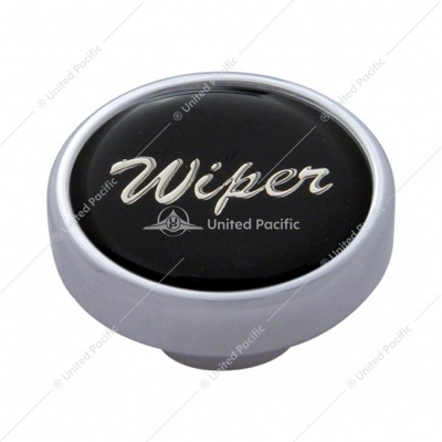 "Wiper" Dash Knob - Black Glossy Sticker