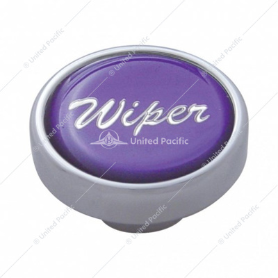 "Wiper" Dash Knob - Purple Glossy Sticker