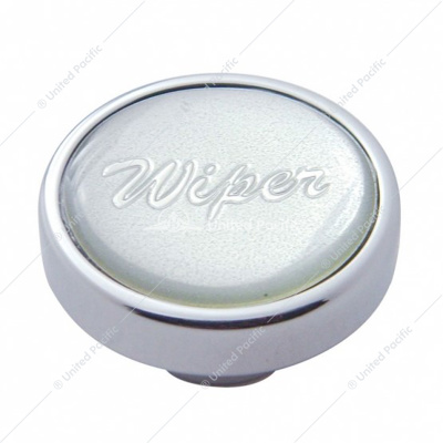 "Wiper" Dash Knob - Silver Glossy Sticker