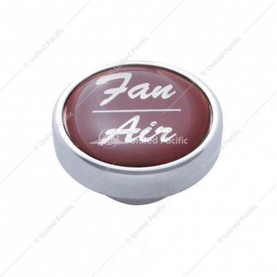 "Fan/Air" Dash Knob - Red Glossy Sticker