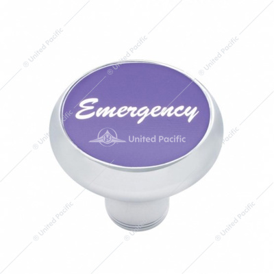 "Emergency" Deluxe Air Valve Knob With Aluminum Sticker