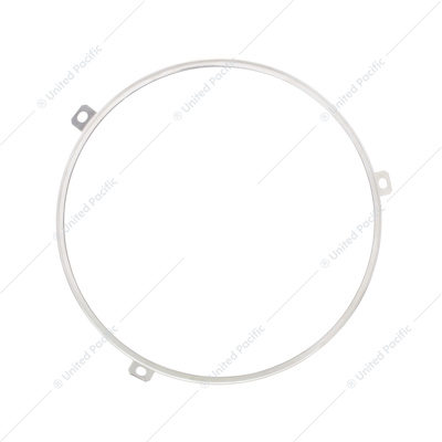 Stainless Steel 7" Headlight Retaining Ring (Bulk)