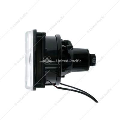 ULTRALIT - 4" X 6" Crystal Projection Headlight With 6 White LED Position Light