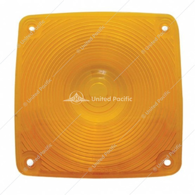 Square Double Face Light Lens - Amber