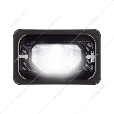 ULTRALIT - Heated 4" X 6" LED Headlight Low Beam - Black