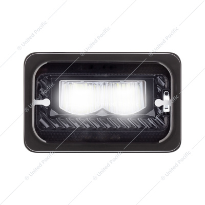 ULTRALIT - Heated 4" X 6" LED Headlight High Beam - Black