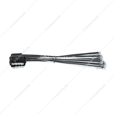 2 Wire Pigtail With 2 Prong Plug - 6" Lead (50 Pcs)
