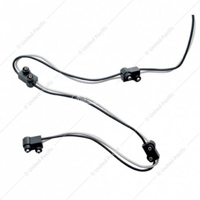 2-Prong Plug Wiring Harness With 7" Lead