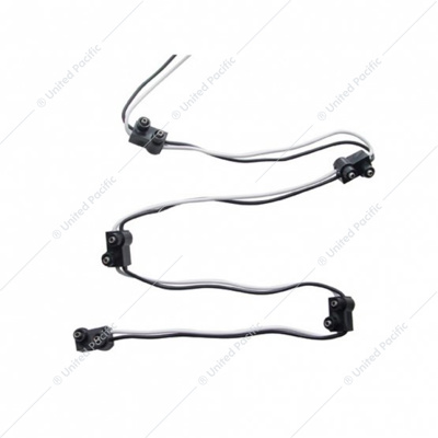 2 Prong Plug Wiring Harness With 5 Plugs & 7" Lead