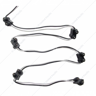 2 Prong Plug Wiring Harness With 6 Plugs & 7" Lead