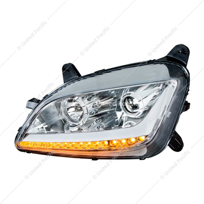 Projection Headlight With LED Position Light & Signal For 2012-2021 Peterbilt 579