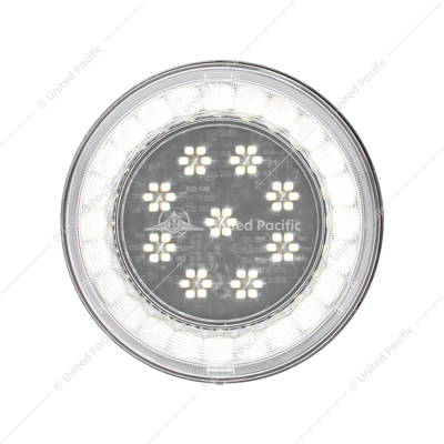 33 LED 4" Round Lumos Light S-Series (Back-Up) - White LED/Clear Lens