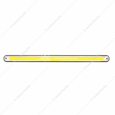 24 LED 12" GloLight Bar With Black Housing - Amber LED/Clear Lens