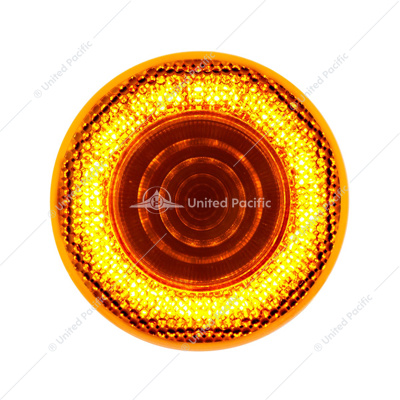 12 LED 2-1/2" Mirage Light (Clearance/Marker) - Amber LED/Amber Lens