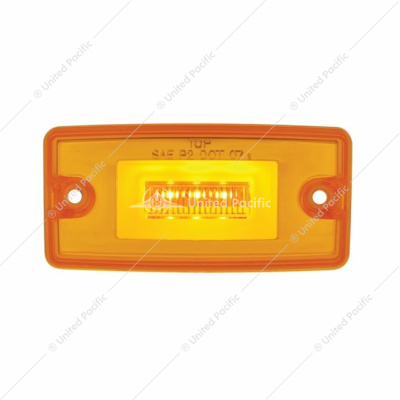 11 LED Cab GloLight For Freightliner Century (1996-2011) And Columbia (2001-2017) - Amber LED/Amber Lens