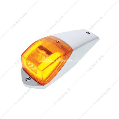 24 LED GloLight Square Cab Light Kit - Amber LED/Amber Lens