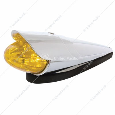 19 LED Watermelon Grakon 1000 Style Cab Light Kit With Visor - Amber LED/Amber Lens