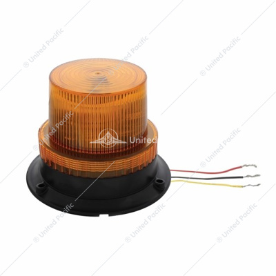 3 High Power LED Mini Warning Beacon Light - Permanent Mount