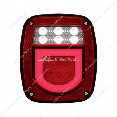 LED GloLight Universal Combination Tail Light With License Light (Card)