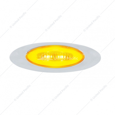 6 LED M5 Millennium GloLight (Clearance/Marker) - Amber LED/Amber Lens (Bulk)