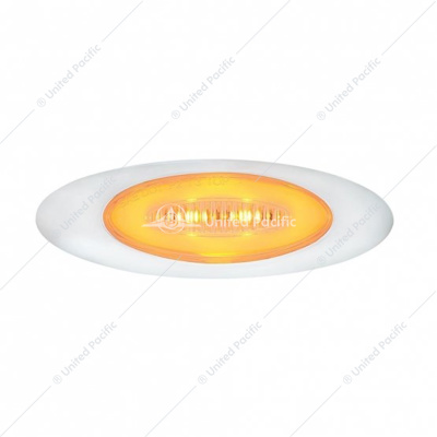 6 LED M5 Millennium GloLight (Clearance/Marker) - Amber LED/Clear Lens