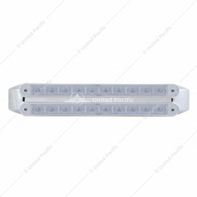Dual 10 LED 9" Light Bars (Stop, Turn & Tail) - Red LED/Clear Lens