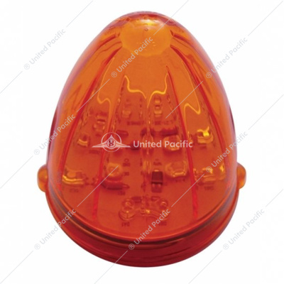19 LED Watermelon Grakon 1000 Cab Light - Amber LED/Dark Amber Lens (Bulk)