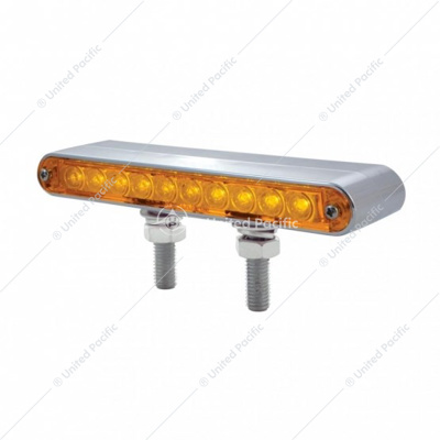 20 LED 6-1/2" Double Face Light Bar - Amber LED/Amber Lens