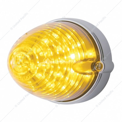 19 LED Beehive Grakon 1000 Flush Mount Kit - Amber LED/Amber Lens